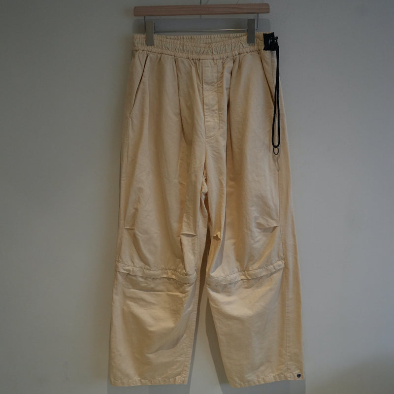 【24SS】barbell object Easy Knee Pants以下商品説明