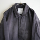 ANCELLM HIGHCOUNT DRILL AGING JACKET