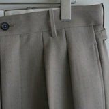 MAATEE&SONS Wool Mohair Setup Trousers