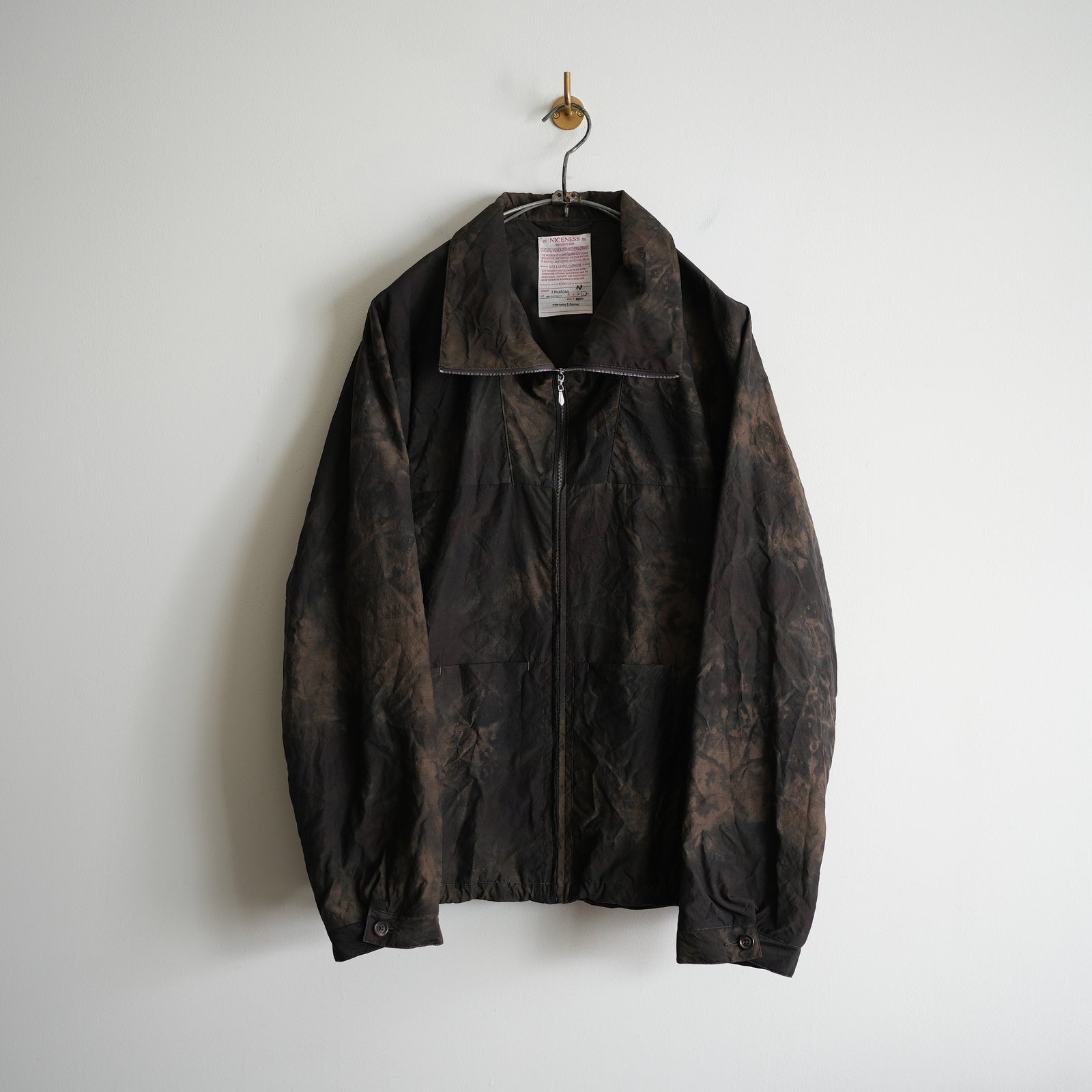 NICENESS TECH WOOL BALOON JACKET 