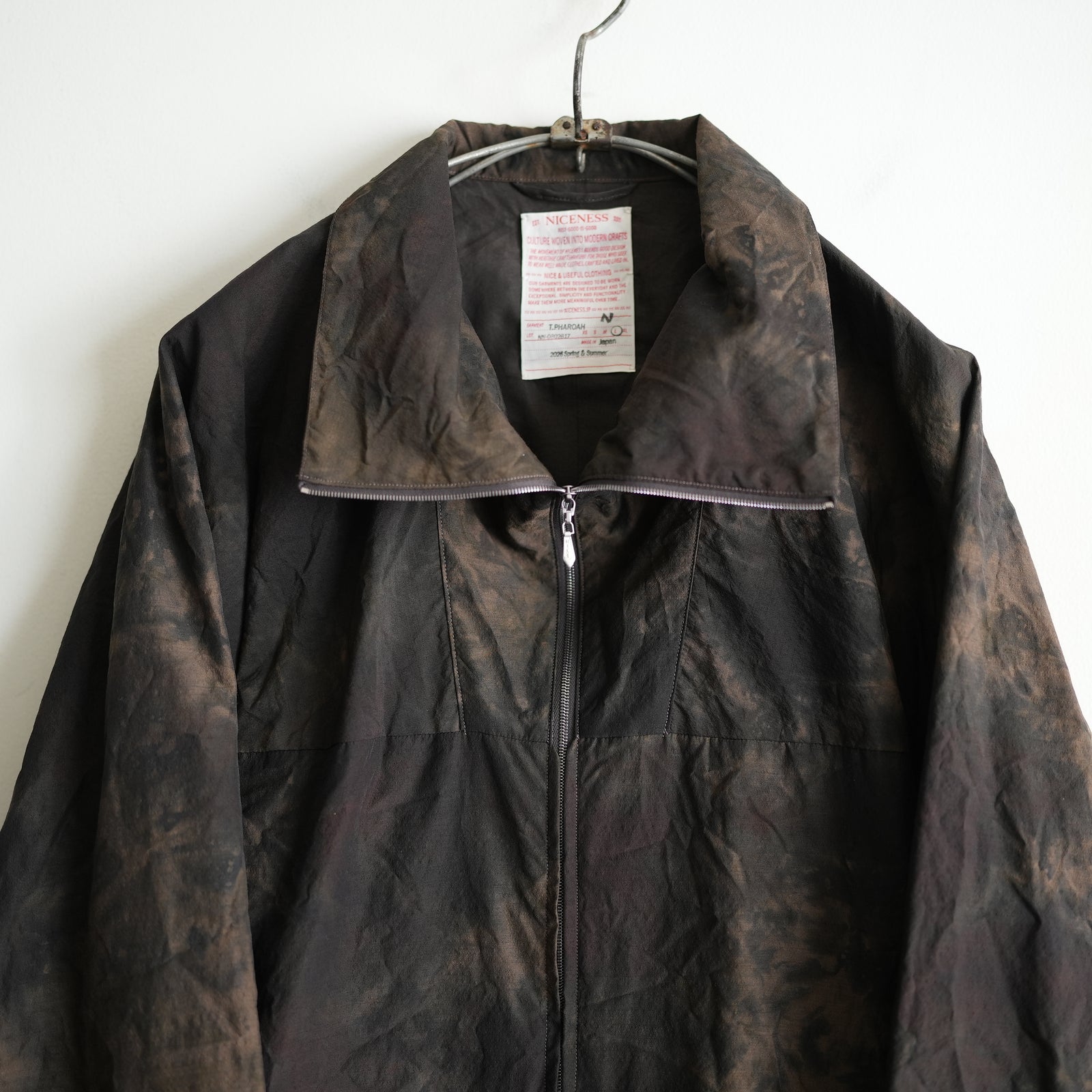 NICENESS TECH WOOL BALOON JACKET 