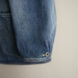 NICENESS DISTRESSED DENIM COVERALL "D.LEEROY"