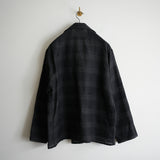 ULTERIOR MULTI STRIPED OVER SH-JKT BLK