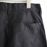 ULTERIOR C/R/S DUCK WORK PANTS BLK