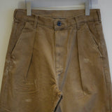 ANCELLM PAINT CHINO TROUSER BROWN
