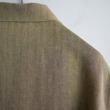 HEUGN LINEN HERRINGBONE COVERALL "Evon"