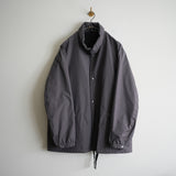 MAATEE&SONS PARACHUTE CLOTH COACH JACKET GRAY