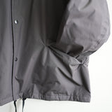 MAATEE&SONS PARACHUTE CLOTH COACH JACKET GRAY