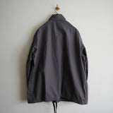 MAATEE&SONS PARACHUTE CLOTH COACH JACKET GRAY
