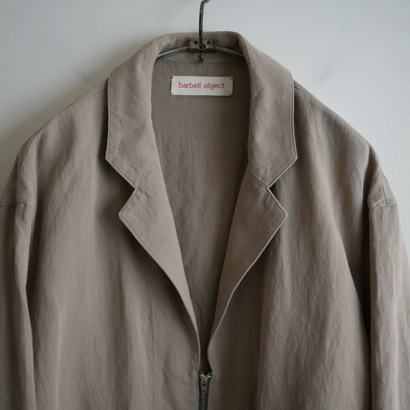 barbell object belted jkt beige – RASSEMBLE