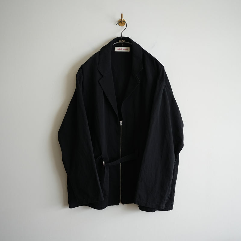 barbell object belted jkt black – RASSEMBLE