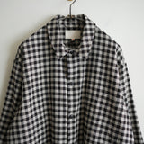 YOKO SAKAMOTO GINGHAM CHECK WORK SHIRT