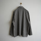 YOKO SAKAMOTO GINGHAM CHECK WORK SHIRT