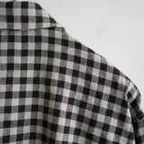 YOKO SAKAMOTO GINGHAM CHECK WORK SHIRT
