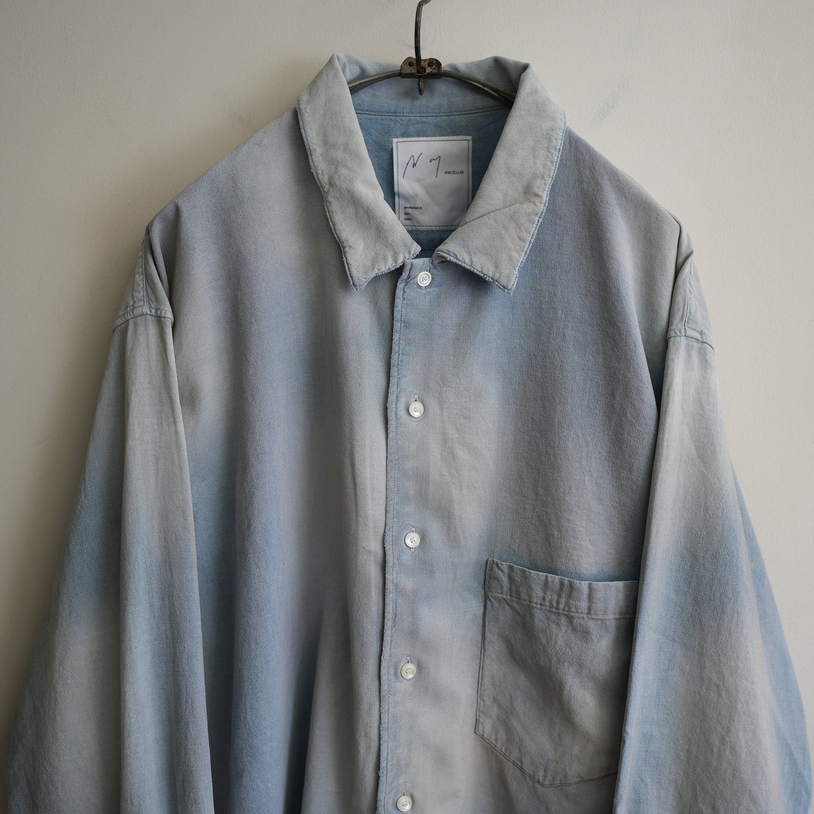 ANCELLM BRUSHSTROKE AGING SHIRT – RASSEMBLE