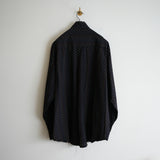 BLACKBIRD CUT OFF COLLAR SHIRT DOT