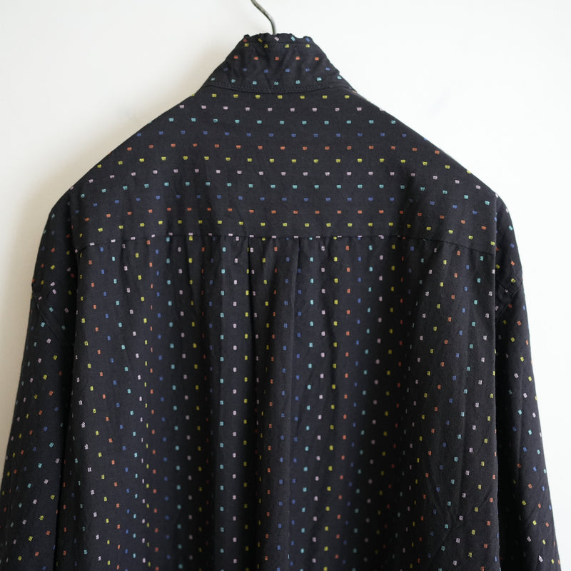 BLACKBIRD CUT OFF COLLAR SHIRT DOT – RASSEMBLE