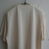 Yonetomi NEW BASIC Washable Silk T-SHIRT RAW
