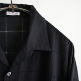 NICENESS LOW SLOPE SHIRT HAND CUT LATTICE FABLIC "C.CASTELINO"