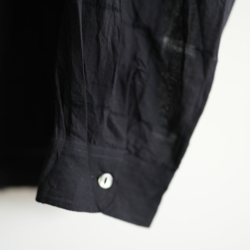 NICENESS LOW SLOPE SHIRT HAND CUT LATTICE FABLIC 