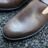 NICENESS HORSE BUTT ENGINEER SANDALS "NEWELL" BROWN