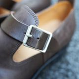 NICENESS HORSE BUTT ENGINEER SANDALS "NEWELL" BROWN