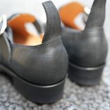 NICENESS HORSE BUTT ENGINEER SANDALS "NEWELL" BLACK