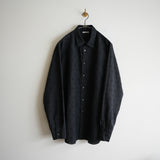 HEUGN COTTON LINEN JAQUARD DOT SHIRT "Alf"