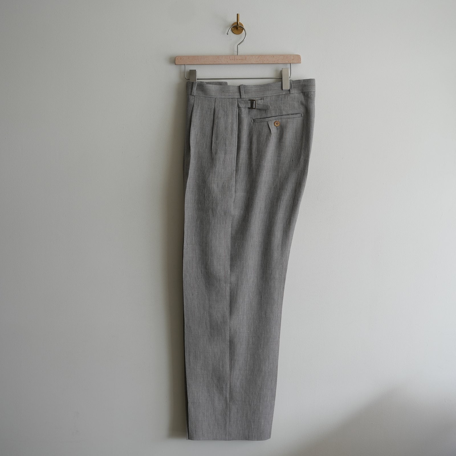 パンツ MAATEE&SONS JEFFERLY OLDHERRINGBORN PANE MAATEE&SONS 