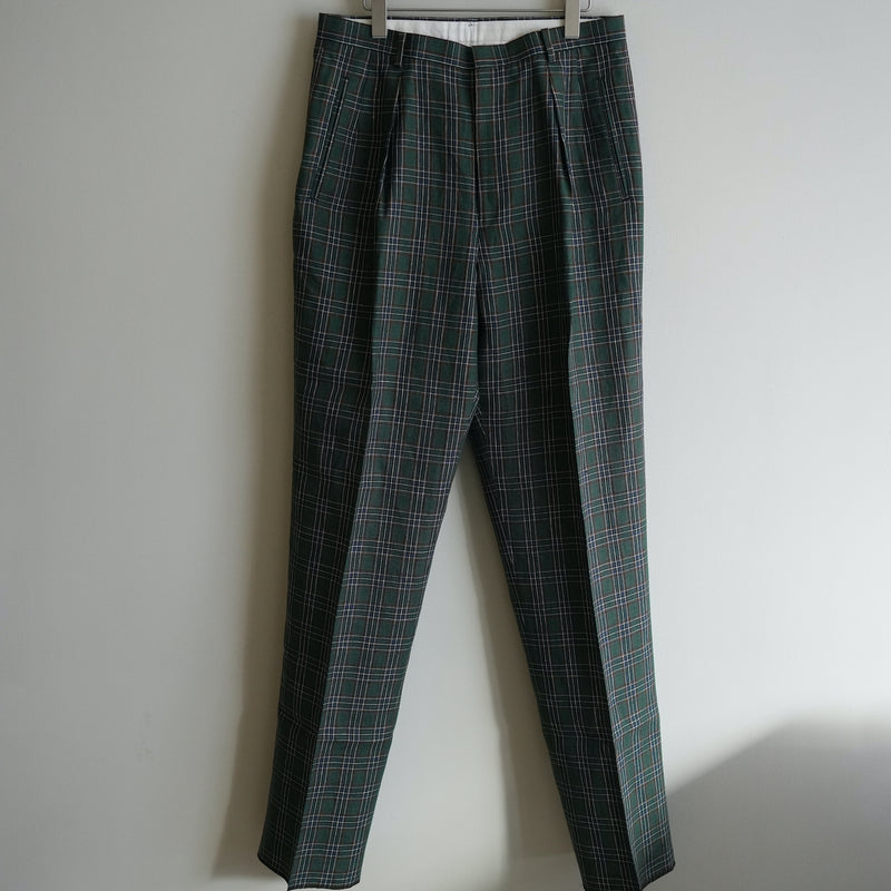 NEAT Linen H Check Srousers