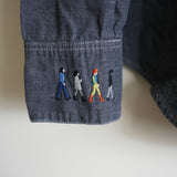 BLACKBIRD DENIM WESTERN SHIRT