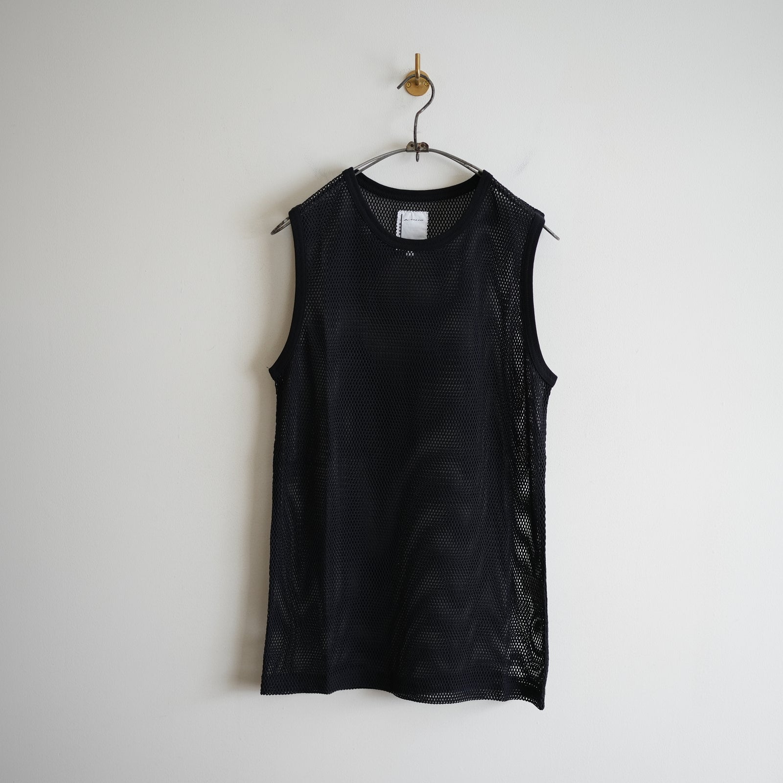 BLACKBIRD MESH TANK TOP BLACK – RASSEMBLE