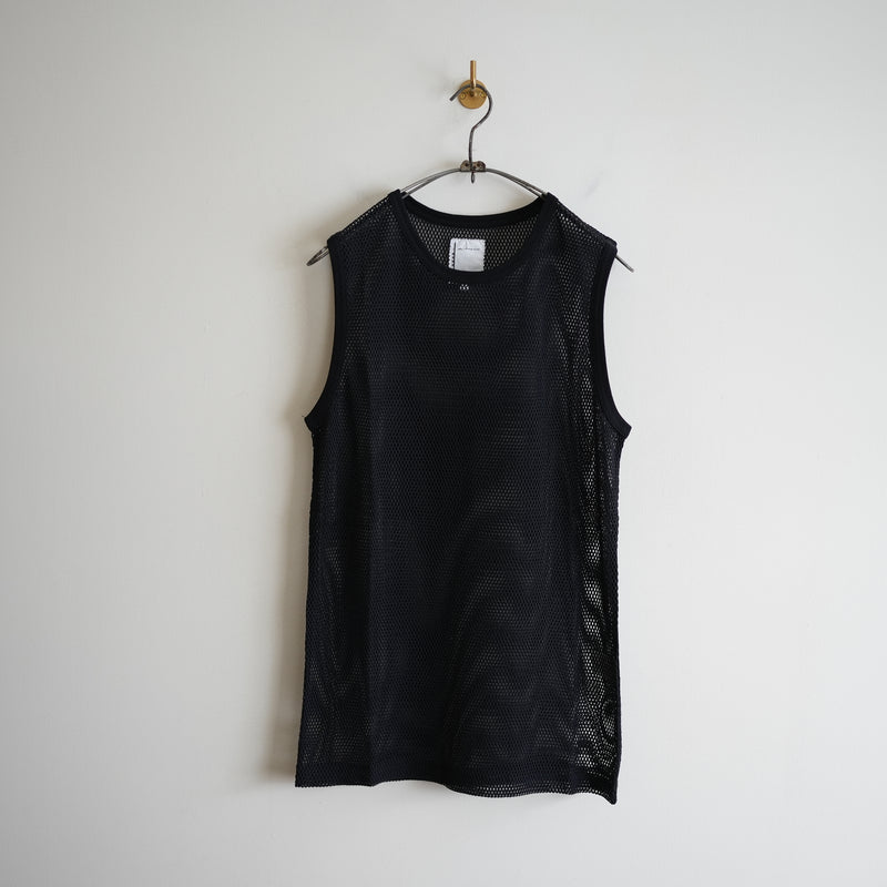 BLACKBIRD MESH TANK TOP BLACK – RASSEMBLE