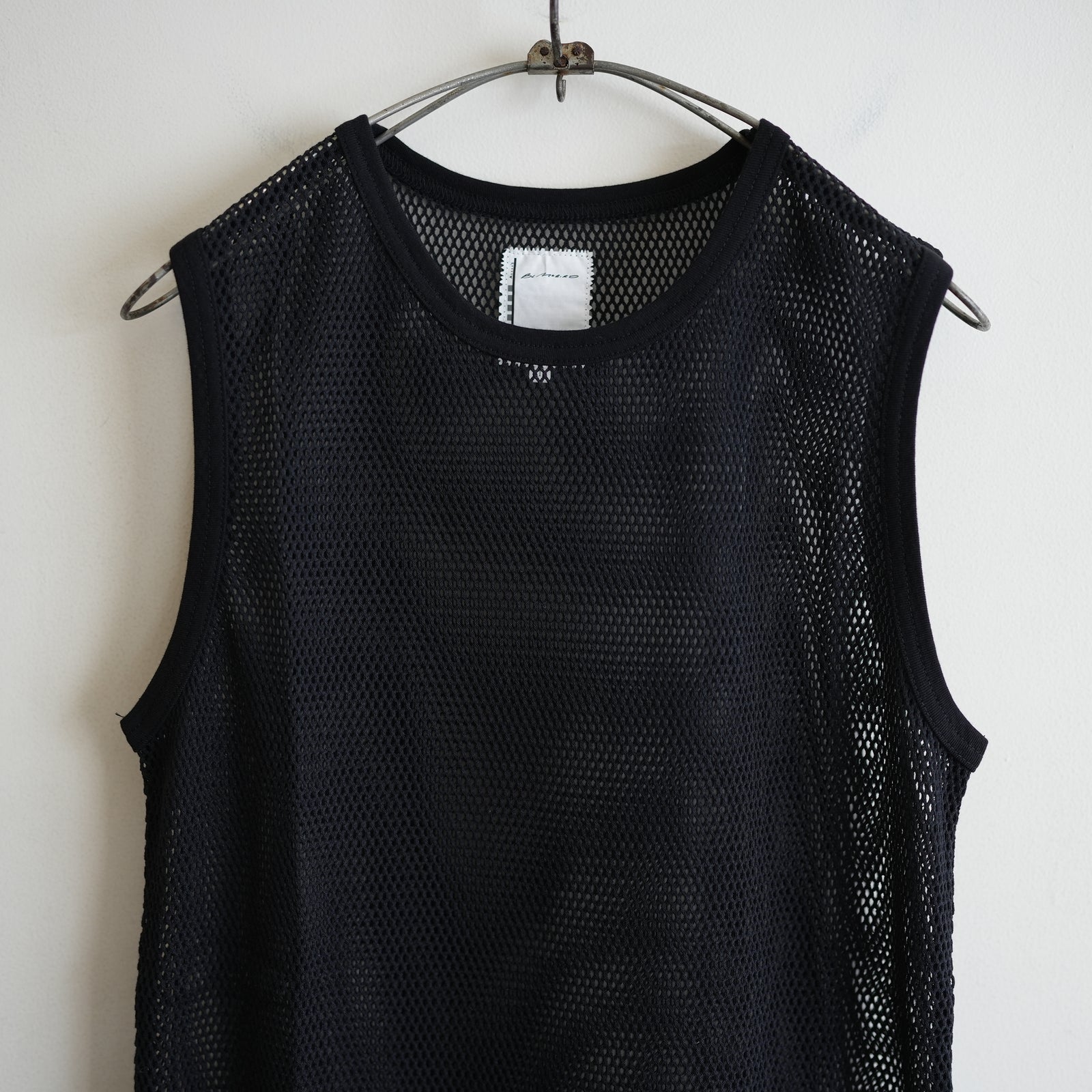 BLACKBIRD MESH TANK TOP BLACK – RASSEMBLE