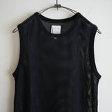 BLACKBIRD MESH TANK TOP BLACK