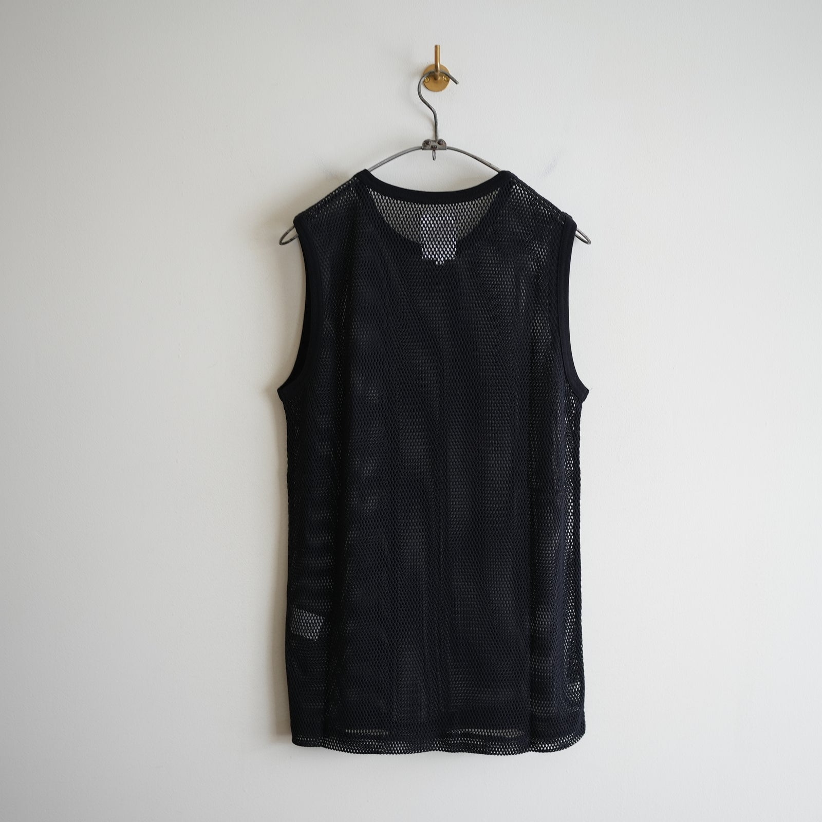 BLACKBIRD / mesh tank top サイズ1 BLACKBIRD MESH TANK TOP BLACK – RASSEMBLE