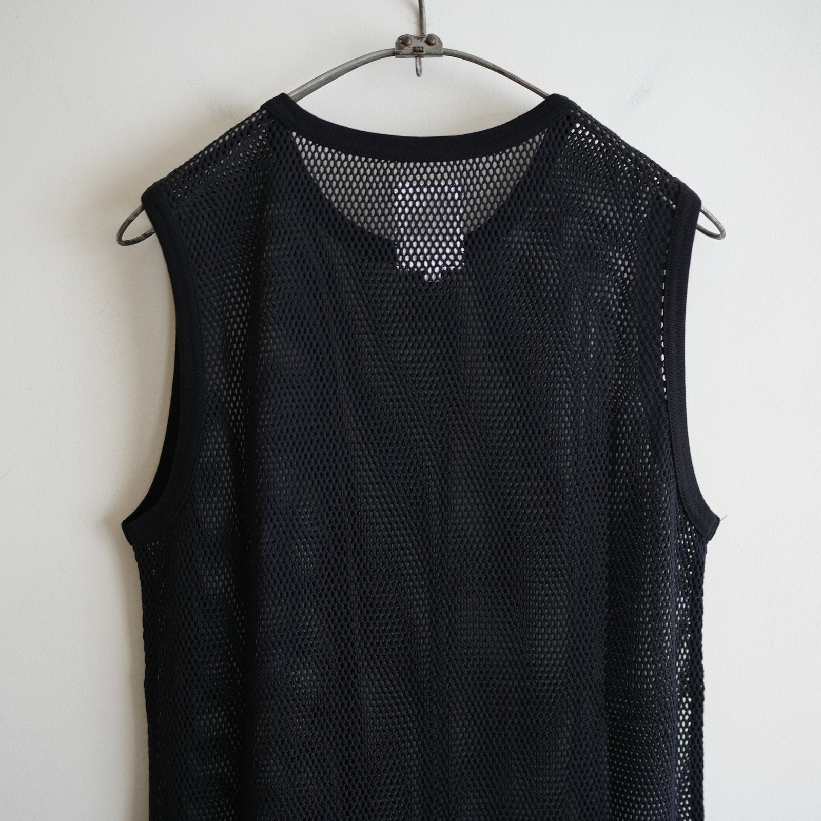 BLACKBIRD 25SS MESH TANK TOP BLACK サイズ1 BLACKBIRD MESH TANK TOP BLACK – RASSEMBLE