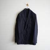 MAATEE&SONS H WOOL 無双GATHER JACKET NAVY