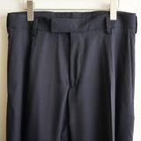 MAATEE&SONS H WOOL 無双TROUSER NAVY