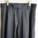 MAATEE&SONS H WOOL 無双TROUSER CHARCOAL