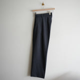 MAATEE&SONS H WOOL 無双TROUSER CHARCOAL