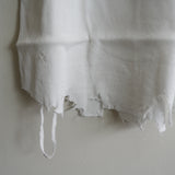 ANCELLM DAMAGE WAFFLE TANK WHITE