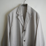 MAATEE&SONS 俺のSUMMER WOOL NOT A PLAIN JACKET MIX GRAY