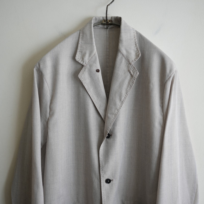 MAATEE&SONS 俺のSUMMER WOOL NOT A PLAIN JACKET MIX GRAY – RASSEMBLE