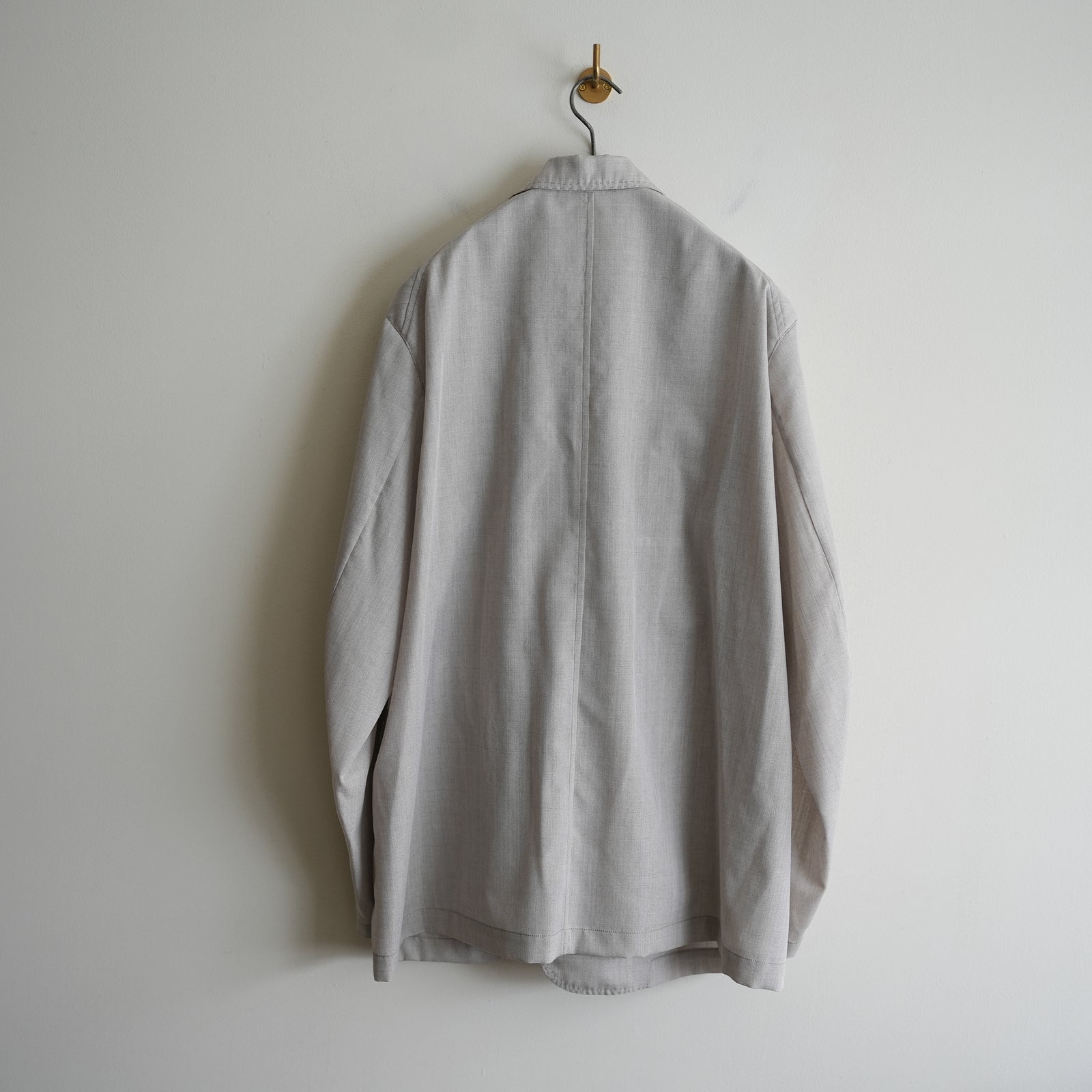 MAATEE&SONS 俺のSUMMER WOOL NOT A PLAIN JACKET MIX GRAY – RASSEMBLE