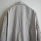 MAATEE&SONS 俺のSUMMER WOOL NOT A PLAIN JACKET MIX GRAY