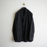 MAATEE&SONS 俺のSUMMER WOOL NOT A PLAIN JACKET CHARCOAL