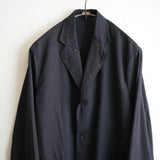 MAATEE&SONS 俺のSUMMER WOOL NOT A PLAIN JACKET CHARCOAL
