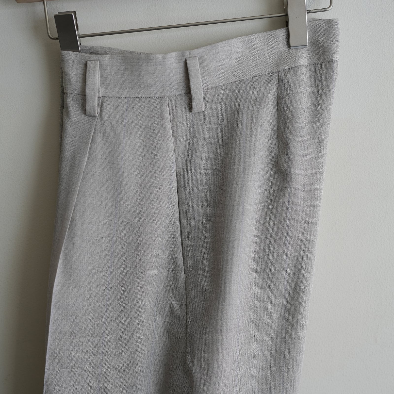 26ss MAATEE&SONS 俺のsummer wool 無双 MAATEE&SONS 俺のSUMMER WOOL 無双TROUSER MIX GRAY – RASSEMBLE