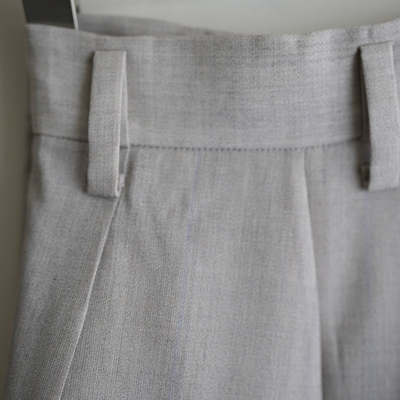 MAATEE&SONS 俺のSUMMER WOOL 無双TROUSER MIX GRAY – RASSEMBLE